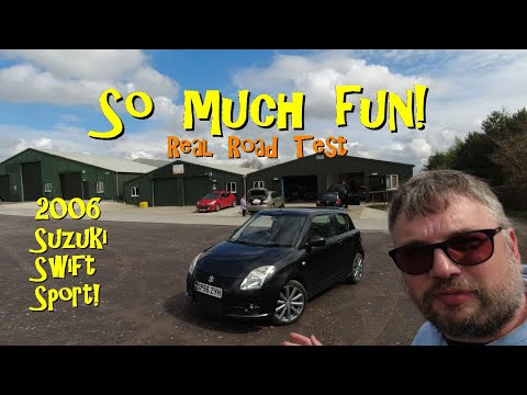 Real Road Test: 2006 Suzuki Swift Sport - Chops Garage track toy! (123bhp not 160...)