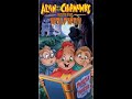 Opening And Closing To Alvin And The Chipmunks Meet The Wolfman VHS 2001