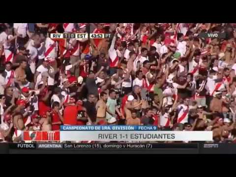 Resumen completo - River 1 - 1 Estudiantes - Primera División 2016/17 - Fecha 9