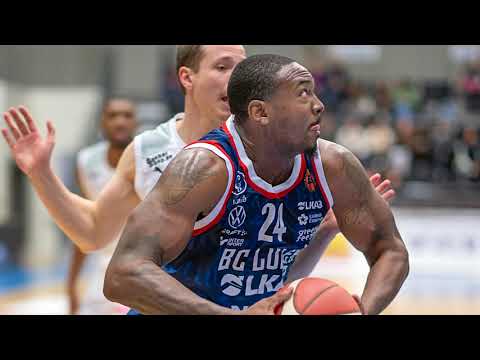 Mobilaris play of the game vs. Umeå BSKT: Ed Polites steal & dunk