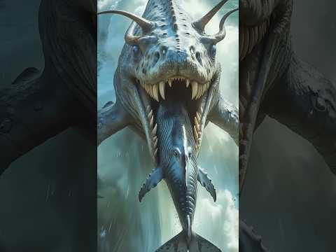 Megalodon vs Mosasaur vs Leviathan (Blue whale, Orca, Shark, Crocodile, Bulgar Whale, Dolphin)