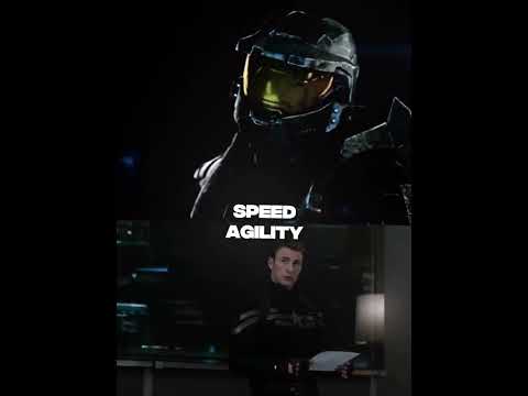 Master Chief vs Captain America… #shorts