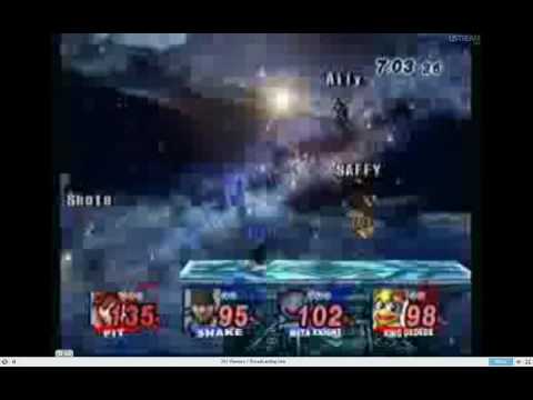 SSBB Apex Doubles WF - Inui (Pit) Atomsk (DDD) vs Ally (Snake) M2K (MK) 1