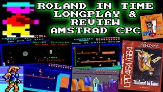 [AMSTRAD CPC] Roland In Time - Longplay & Review