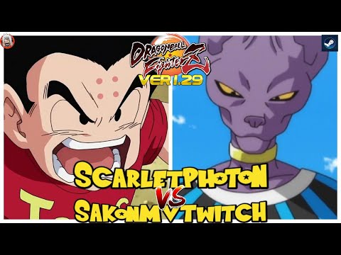 DBFZ SakonMV_Twitch vs Scarlet Photon - Amazing fights - Ver 1.29