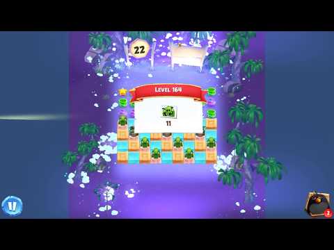 Angry Birds Match. Level 164. No Boosters. Gameplay