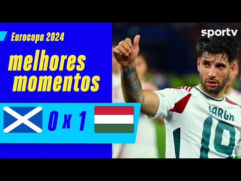 Gols e lances de Escócia x Hungria