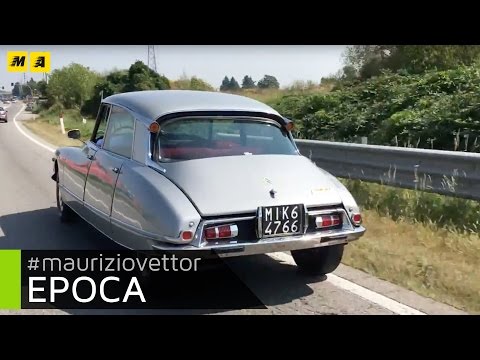 Era, men, and cars. Citroen DS 21 Pallas