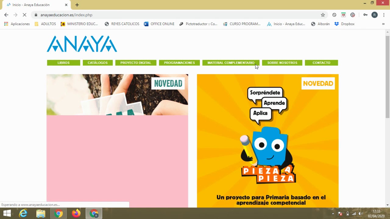 Watch Tutorial para descargar los libros digitales de Anaya. CEIP Reyes Católicos Melilla Now Tutorial para descargar los libros digitales de Anaya. CEIP Reyes Católicos Melilla