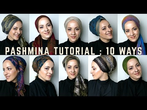 Wrapunzel: 10 Pashmina Tutorials!