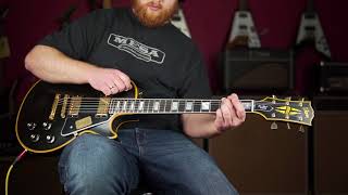 Video thumbnail for SOLD - Gibson Les Paul Custom 1968 VOS Ebony - #51268 by stationmusic