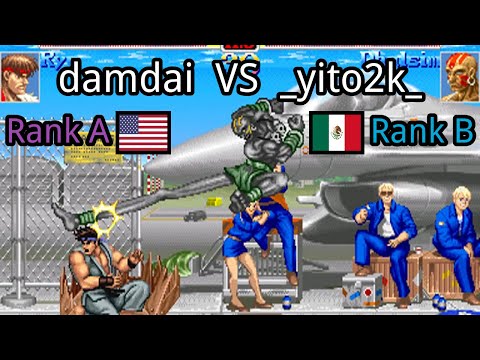 Super Street Fighter II X: Grand Master Challenge: (US) damdai vs (MX) _yito2k_