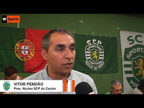 🎤 Declarações de Vitor Pendão, Pres. Núcleo do SCP do Cacém