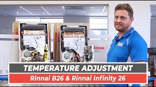 Download lagu Rinnai B26 & Rinnai Infinity 26 Temperature Adjustment  | Same Day Hot Water mp3