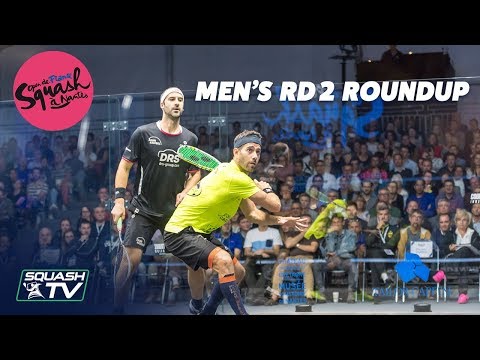 Squash: Open de France - Nantes 2019 - Men's Rd 2 Roundup