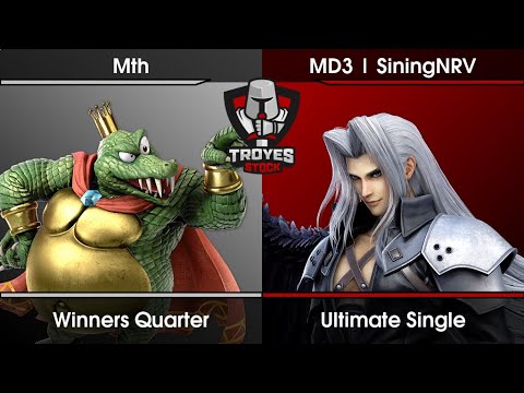 Troyes Stock #63 - Mth (King K. Rool) Vs. SiningNRV (Sephiroth,Cloud) SSBU Ultimate Tournament