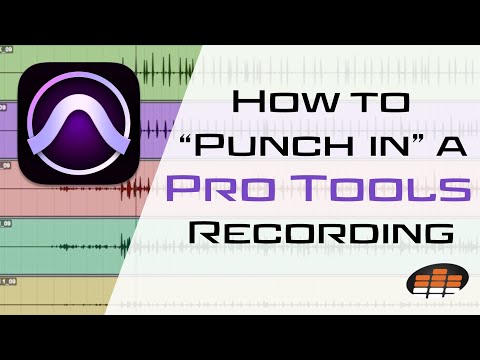 How to "Punch In" a Pro Tools Recording - Pro Mix Academy