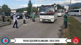 Tayeks işçileri Teksif'te örgütleniyor
