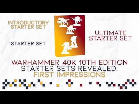 Warhammer 40K 10th Edition Starter Sets Revealed | First Impressions, Contents & More