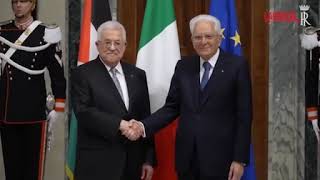 Mattarella riceve Abu Mazen: «Autorità nazionale palestinese interlocutore fondamentale per Italia»