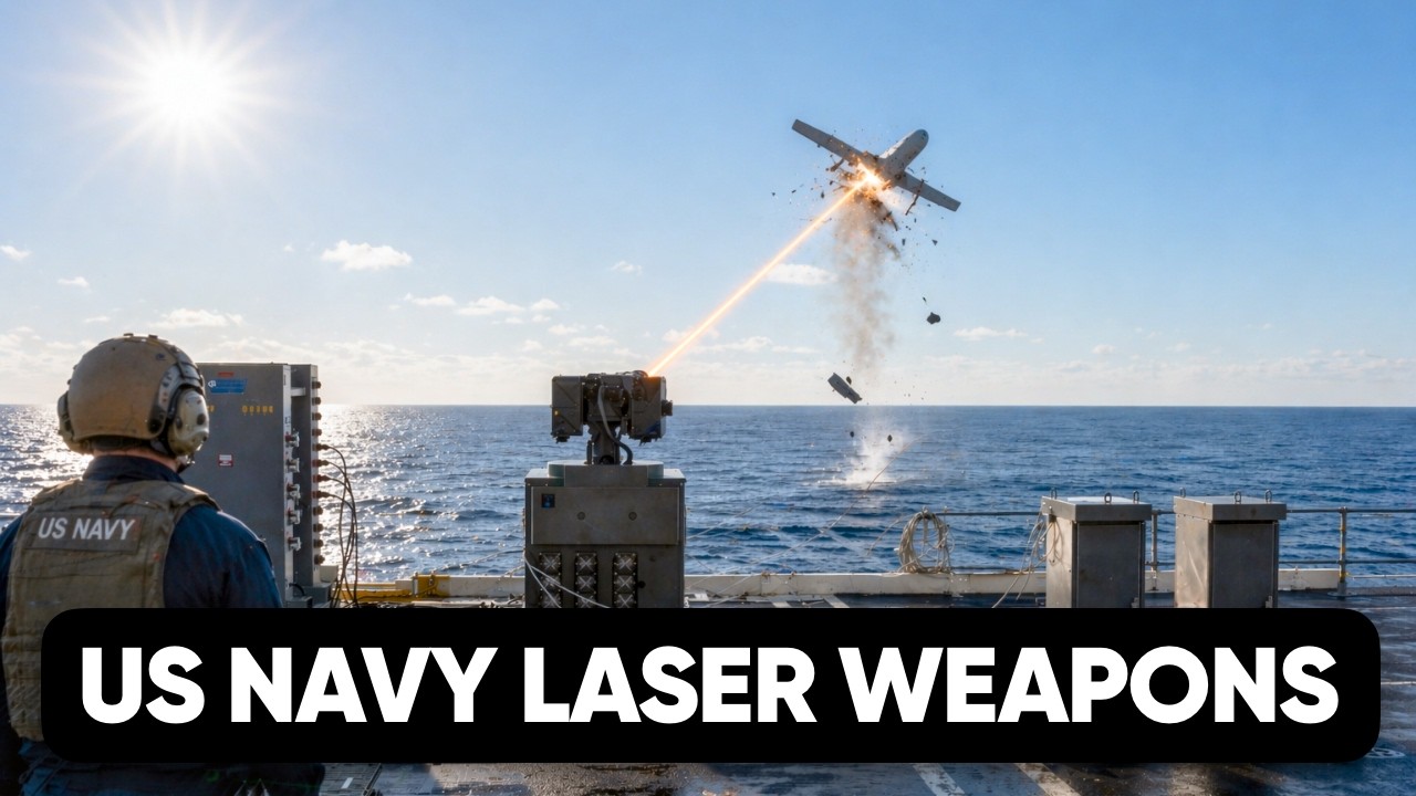 US Navy Laser Weapons Against Iranian Drones — What’s Happening Now