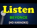 LISTEN Beyonce HD Karaoke