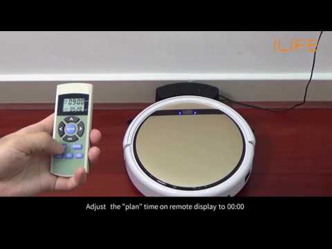 How to cancel the schedule time | ILIFE V5/s Robot Vacuum