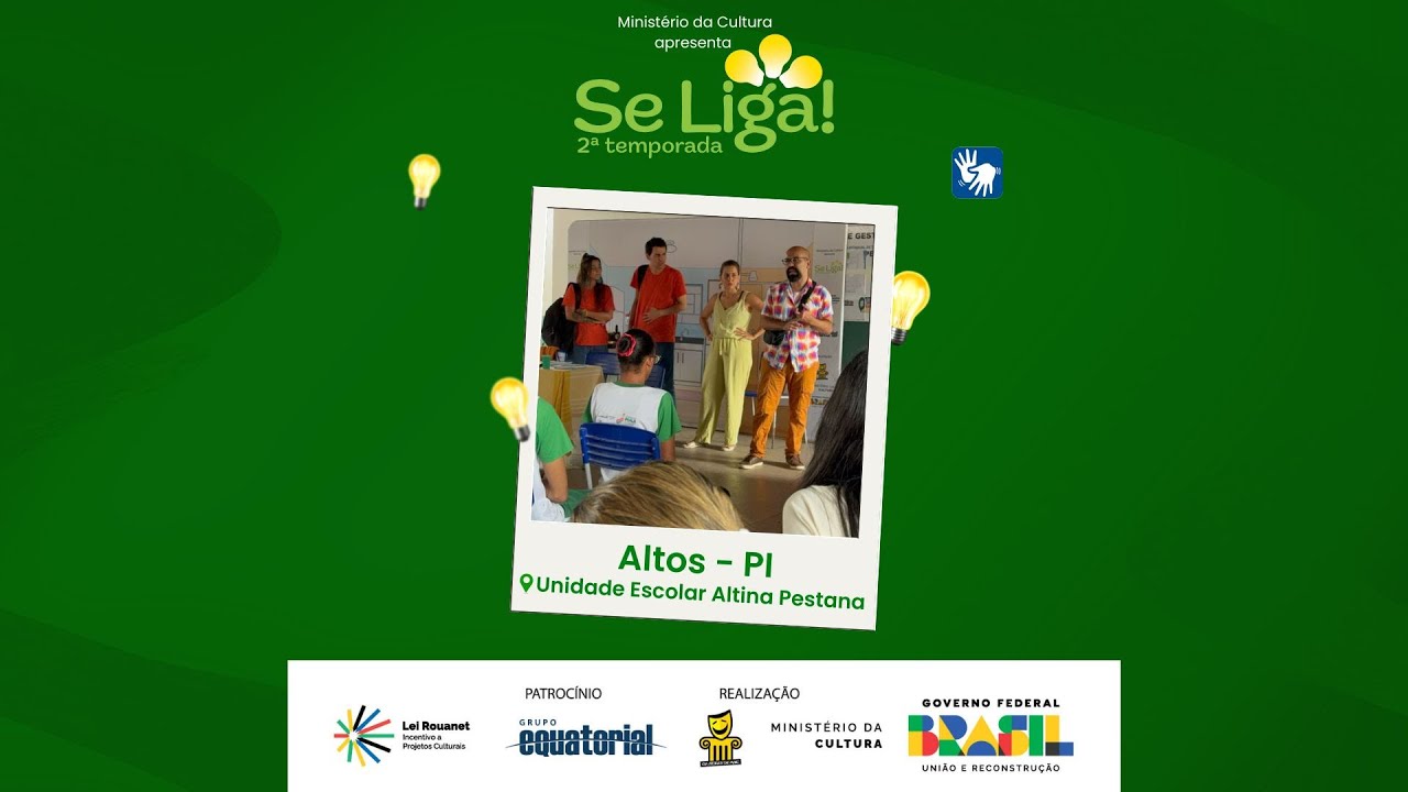 SE LIGA! em Altos, PI - UE Altina Pestana