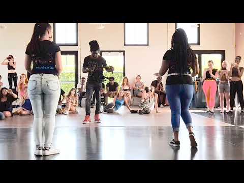 Isabelle Kizomba & Adeline,  Bokoesam, Kizomba Lady Styling @ Contratempo Bordeaux festival 2019