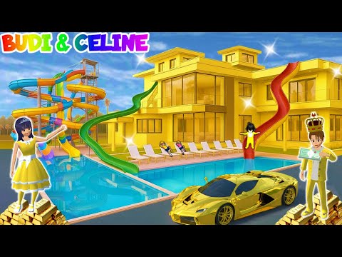 Yuta Mio, a Rich Kid, Has a New Multi-Storey House and a Gold Car 🥳 | There's a Swimming Pool and...