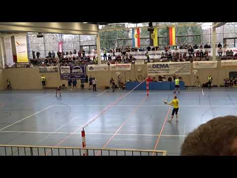 Faustball/Fistball Matchbälle DM 2020 Mannheim Patrick Thomas
