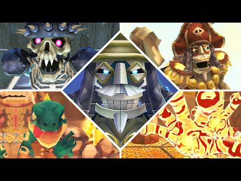 Zelda: Skyward Sword HD - All Mini Bosses (No Damage & No Shield)