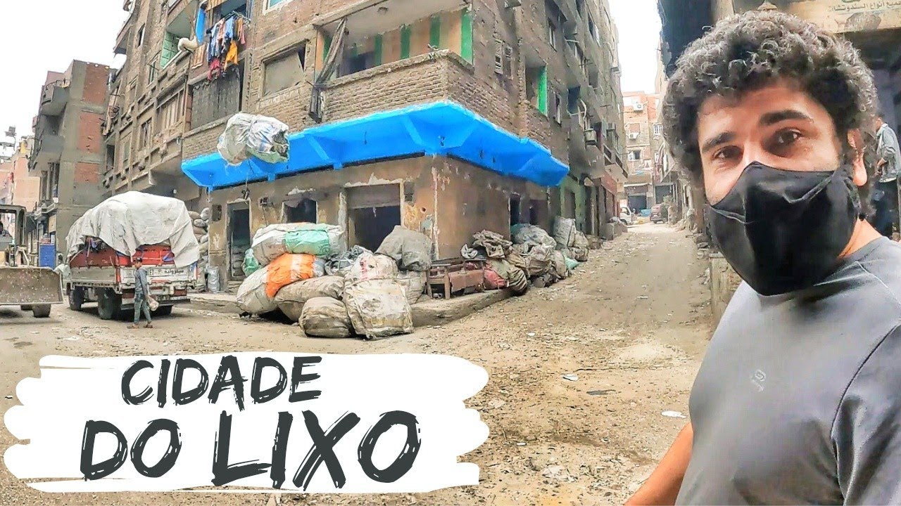 A CIDADE DO LIXO - Visitando a periferia do Cairo | Egito