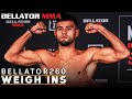 Weigh Ins | Bellator 260: Lima vs. Amosov