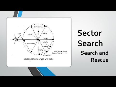 Sector Search - Search and Rescue