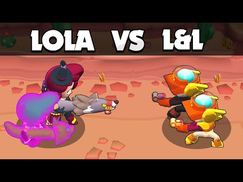 L&L vs LOLA | 1 vs 1 | Brawl Stars