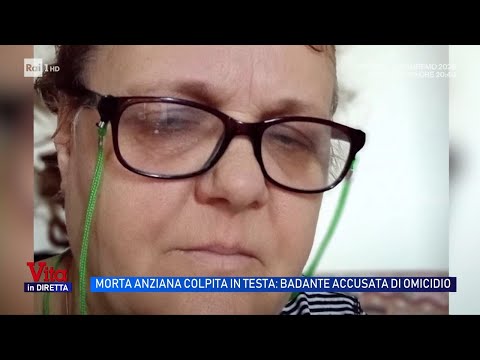 Anziana morta in casa: indagata la badante - Vita in diretta 24/02/2026