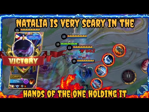 Natalia ကကိုင်တက်တဲ့သူရဲ့လက်ထဲမှာဆို တော်တော်ကိုကြောက်စရာကောင်းတယ်