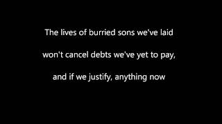 Bricks by Rise Against (Lyric Video)