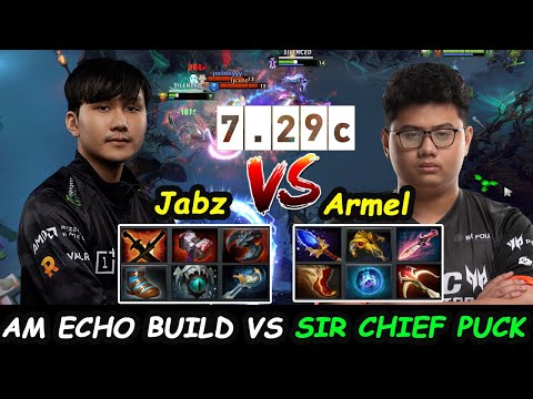 TNC Armel Puck No.1 SEA MIDLANE vs Fnatic Jabz Anti Mage Echo Sabre Build Dota 2 pro Gameplay 7.29c