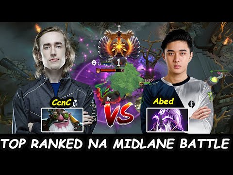 Abed Void Spirit vs CCnC Sniper Server NA Top Ranked MIDLANE BATTLE Dota 2 pro Gameplay