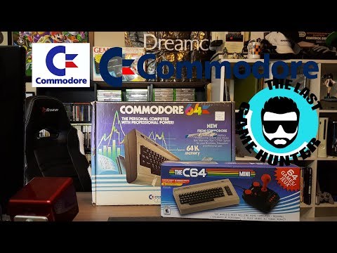 C64 MINI.. Commodore 64 PART 2....Gaming! ....The Last Game Hunter
