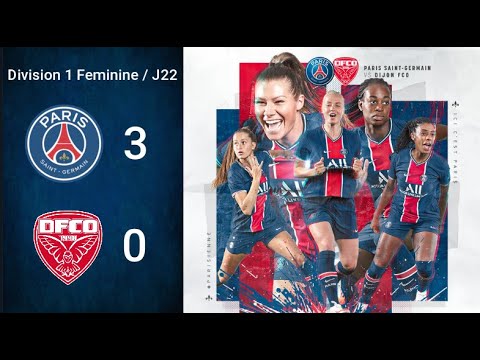 [3-0] | 04.06.2021 | PSG Féminines vs Dijon FCO | D1 Arkema | HIGHLIGHTS