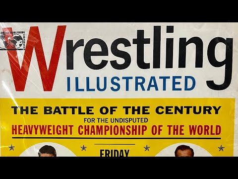 Wrestling Illustrated Magazine Girl Wrestling 1965 Official NWA 1951