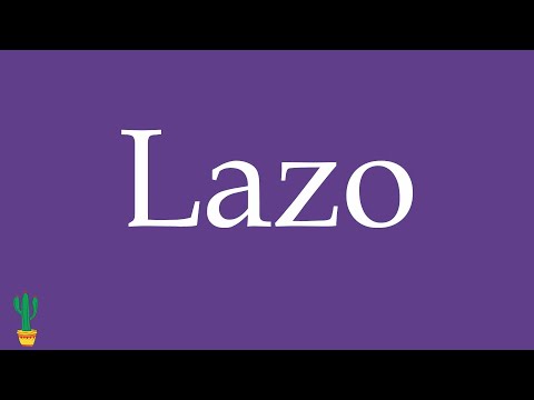 How to Pronounce ''Lazo'' (Bow, Lasso, Tie) Correctly in Spanish 🇲🇽