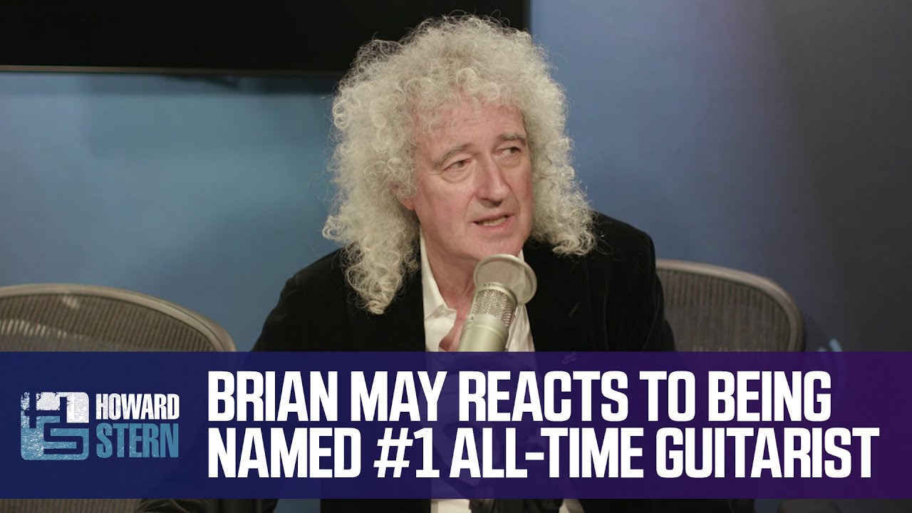 Brian May Reacts to Being Named the Greatest Guitarist by Guitar World - YouTube