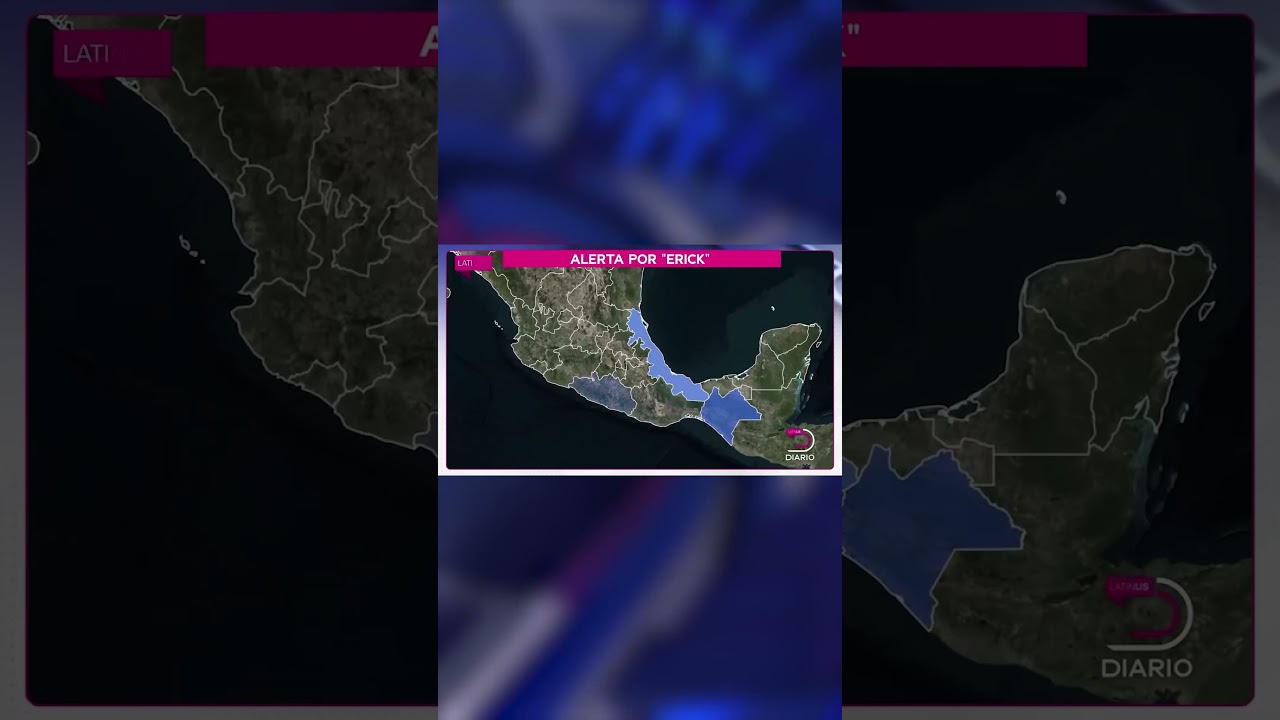 #LatinusDiario. La tormenta tropical “Erick” podría convertirse en huracán de Categoría 2. #Latinus