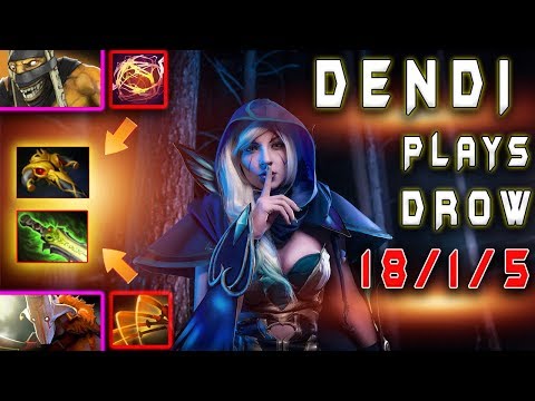 Dendi [Drow Ranger] - Counters Every Enemy -  Unstoppable Gameplay