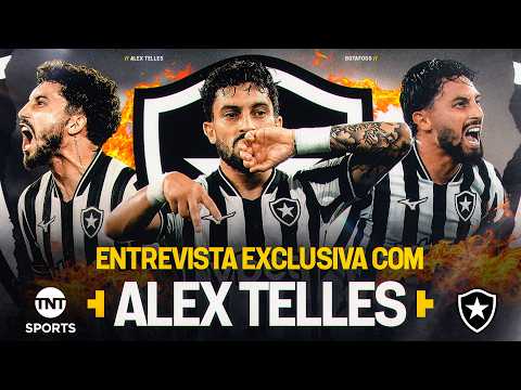 “EU ESCOLHI FICAR POR ISSO…” ALEX TELLES ABRE O JOGO SOBRE RENOVAÇÃO E MOMENTO NO BOTAFOGO!