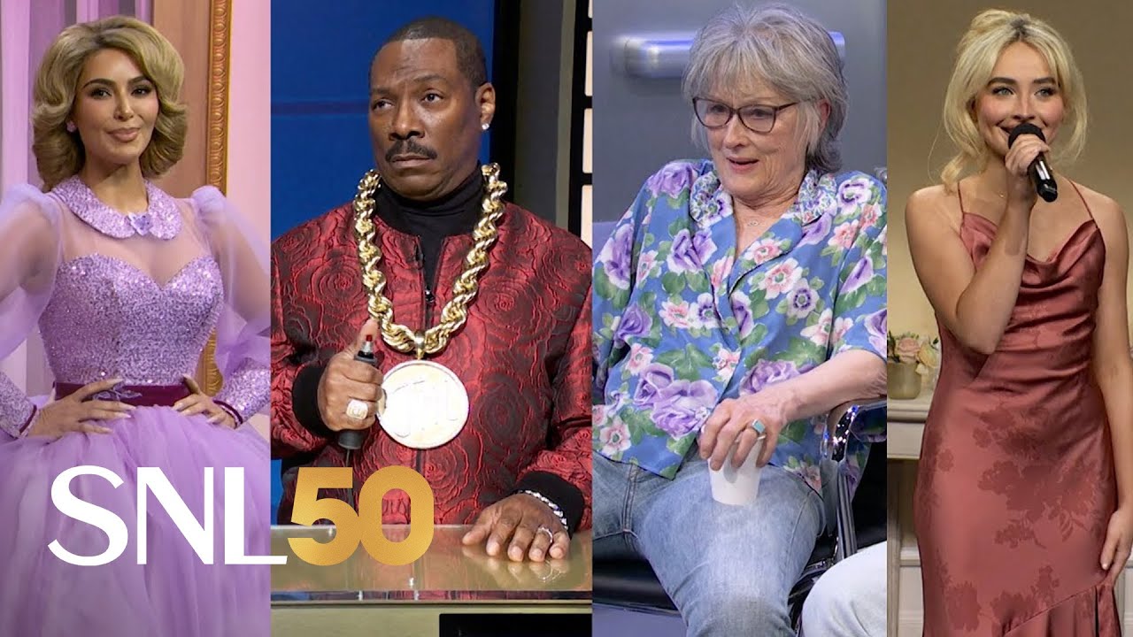 Meryl Streep, Kim Kardashian & More Hilarious Must See Moments! | SNL 50